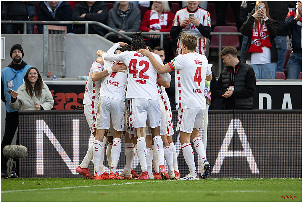 2. Fussball Bundesliga, 1.FC Köln - Fortuna Düsseldorf 1895, 23.02.2025